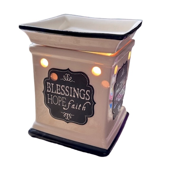 Blessings Hope Faith Plug-In Wax Melter - NWOT - Picture 2 of 8